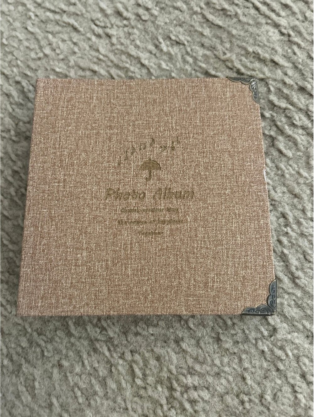 C429 photo album 100 pockets mini photos khaki